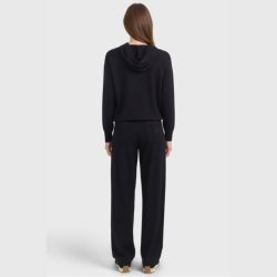 Sweater équitation femme Capucine Harcour noir