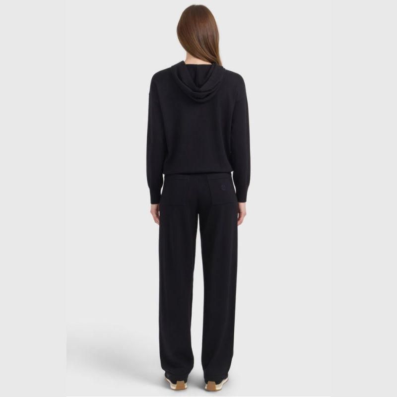Sweater équitation femme Capucine Harcour noir