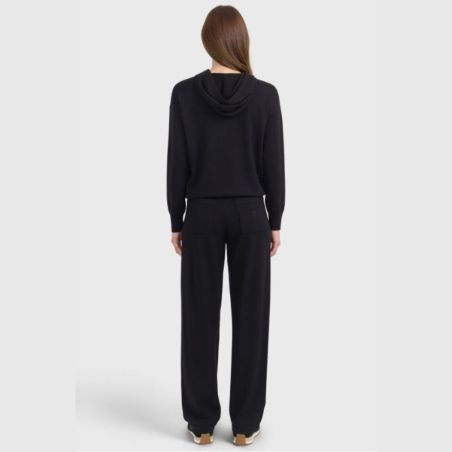 Sweater équitation femme Capucine Harcour noir