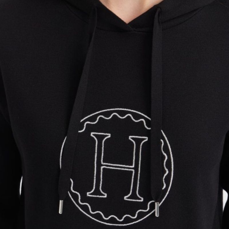 Sweater équitation femme Capucine Harcour noir