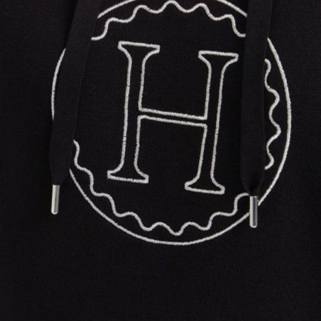 Sweater équitation femme Capucine Harcour noir