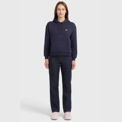 Sweat équitation femme Cœur Harcour marine