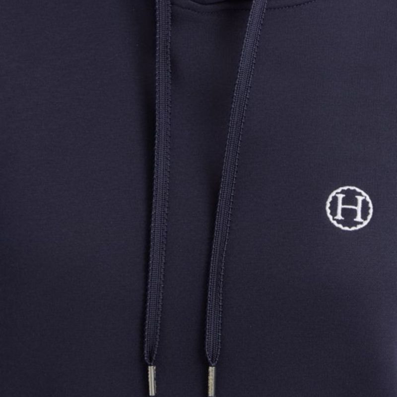 Sweat équitation femme Cœur Harcour marine