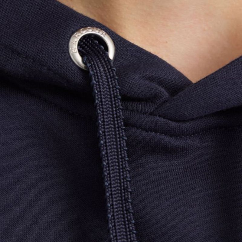 Sweat équitation femme Cœur Harcour marine