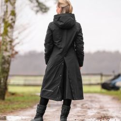 Manteau équitation femme Winter Performance ELT noir
