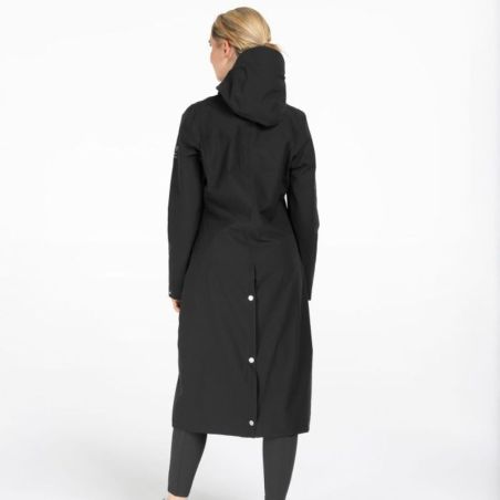 Manteau équitation femme imperméable Performance ELT noir