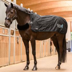 Couverture chauffante massante cheval Health + Care TecSupreme Waldhausen noir