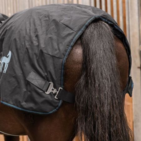 Couverture chauffante massante cheval Health + Care TecSupreme Waldhausen noir