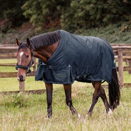 Couverture extérieur cheval Scandic Multi-Layer 50/150g Waldhausen bleu nocturne