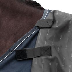 Couverture extérieur cheval Scandic Multi-Layer 50/150g Waldhausen bleu nocturne