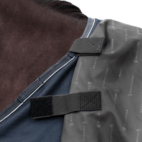 Couverture extérieur cheval Scandic Multi-Layer 50/150g Waldhausen bleu nocturne