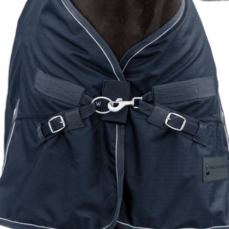 Couverture extérieur cheval Scandic Multi-Layer 50/150g Waldhausen bleu nocturne