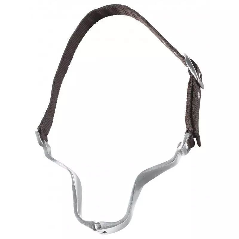 Collier anti-tiqueur cheval courroie nylon cuir