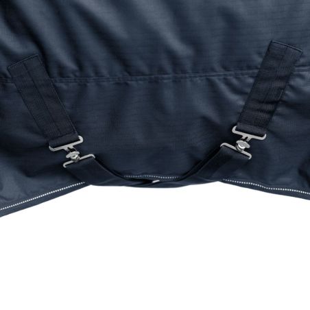 Couverture extérieur cheval Nordic 100g encolure haute Waldhausen bleu nocturne