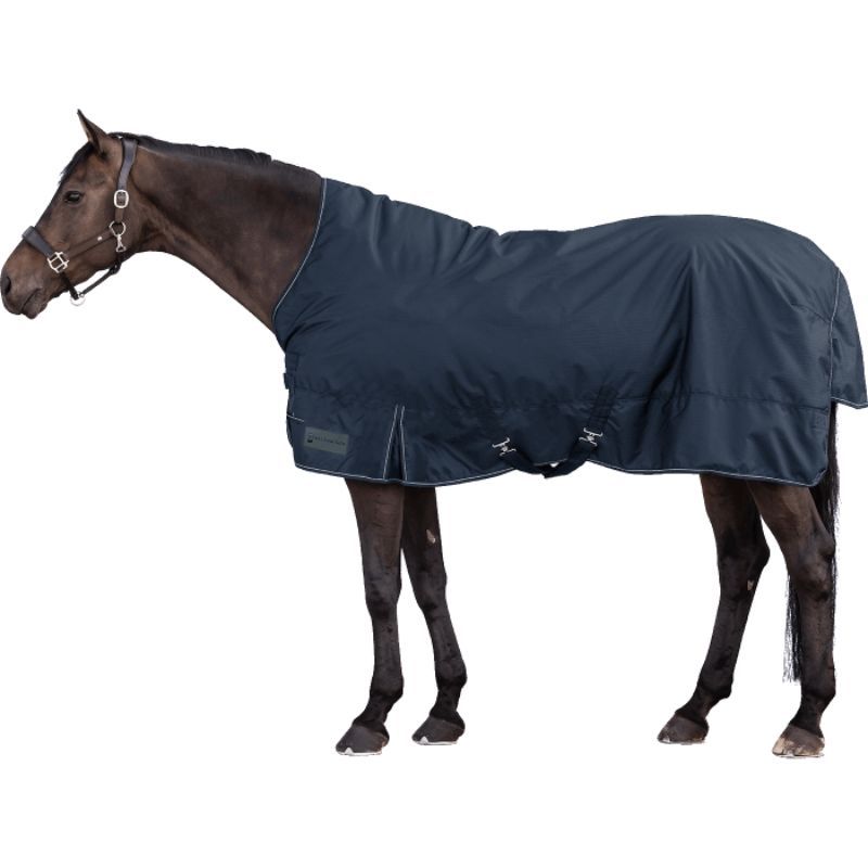 Couverture extérieur cheval Nordic 100g encolure haute Waldhausen bleu nocturne
