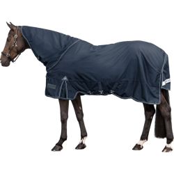 Couvre-cou cheval Scandic 100g 1200d Waldhausen bleu nocturne