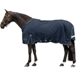 Couverture extérieur cheval Scandic Multi-Layer 250/100g 1200d Waldhausen bleu nocturne