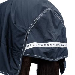 Couverture extérieur cheval Scandic Multi-Layer 250/100g 1200d Waldhausen bleu nocturne