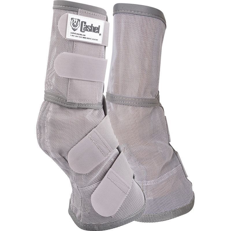 Guêtres anti-mouche cheval Cashel gris
