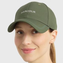 Casquette équitation Ciel Harcour vert trèfle