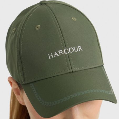 Casquette équitation Ciel Harcour vert trèfle