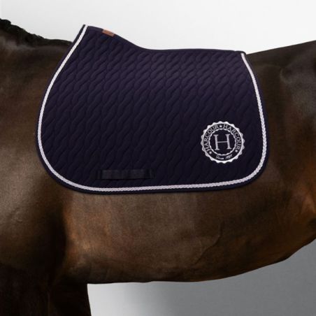 Tapis de selle cheval Caelius Harcour marine