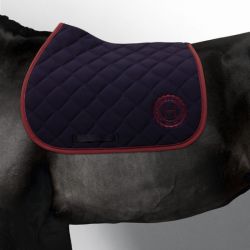 Tapis de selle cheval Chimène Harcour marine