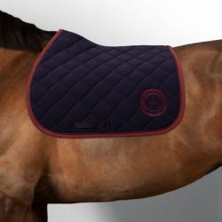 Tapis de selle cheval Chimène Harcour marine