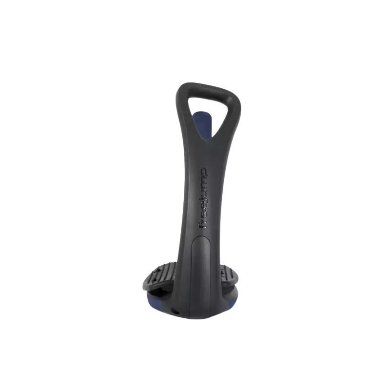 Etriers de sécurité équitation New Soft'Up Pro Freejump marine brillant