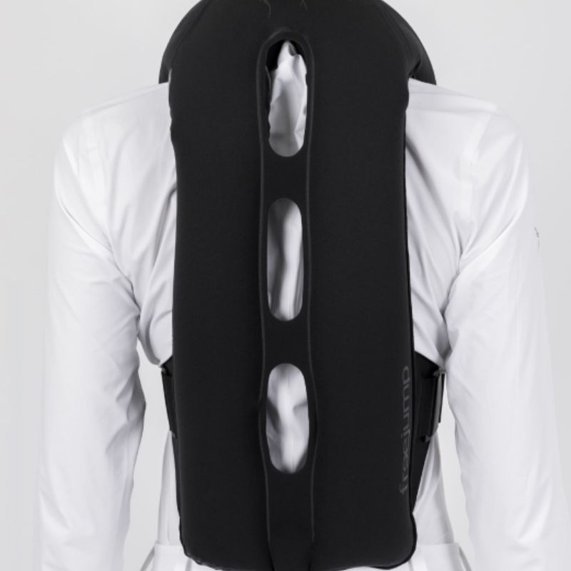 Gilet airbag équitation Tubeless Airvest Plume Freejump noir