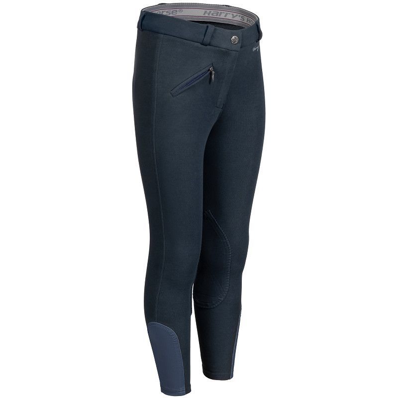 Pantalon équitation enfant Youngrider Harry's Horse marine