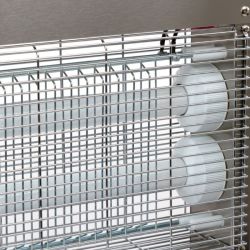Tue-mouches électrique 2x15W IPX4 EcoKill Inox