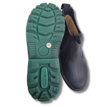 Boots de sécurité équitation cuir Securit Light Castanet noir