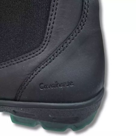 Boots de sécurité équitation cuir Securit Light Castanet noir