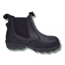 Boots de sécurité équitation cuir Securit Light Castanet noir