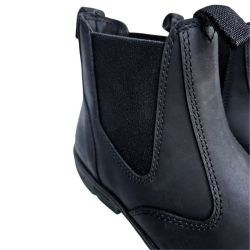Boots de sécurité équitation cuir Securit Light Castanet noir