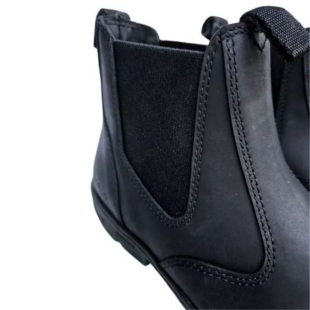Boots de sécurité équitation cuir Securit Light Castanet noir