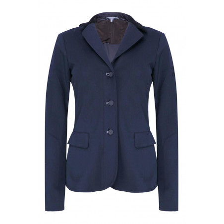 Veste de concours équitation femme Illuna Rider Harcour marine - Le Paturon
