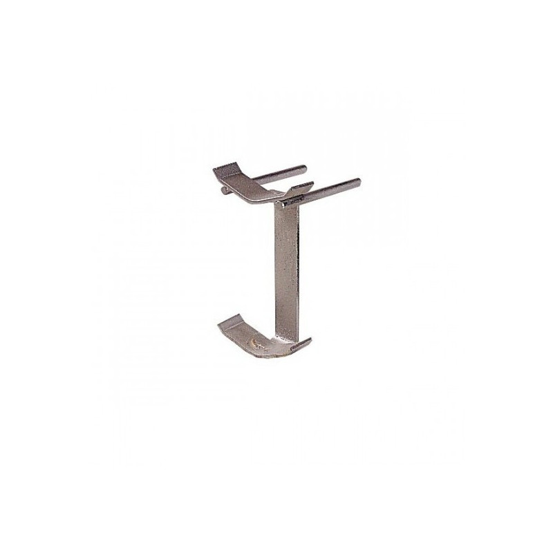 FICHE METALLIQUE DEPORTEE/DOUBLE P/CHANDELIER LA GEE*