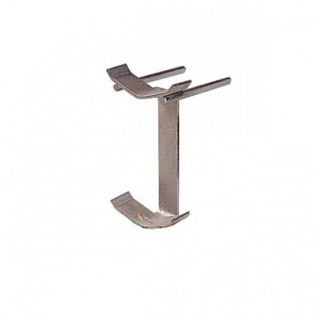 FICHE METALLIQUE DEPORTEE/DOUBLE P/CHANDELIER LA GEE*