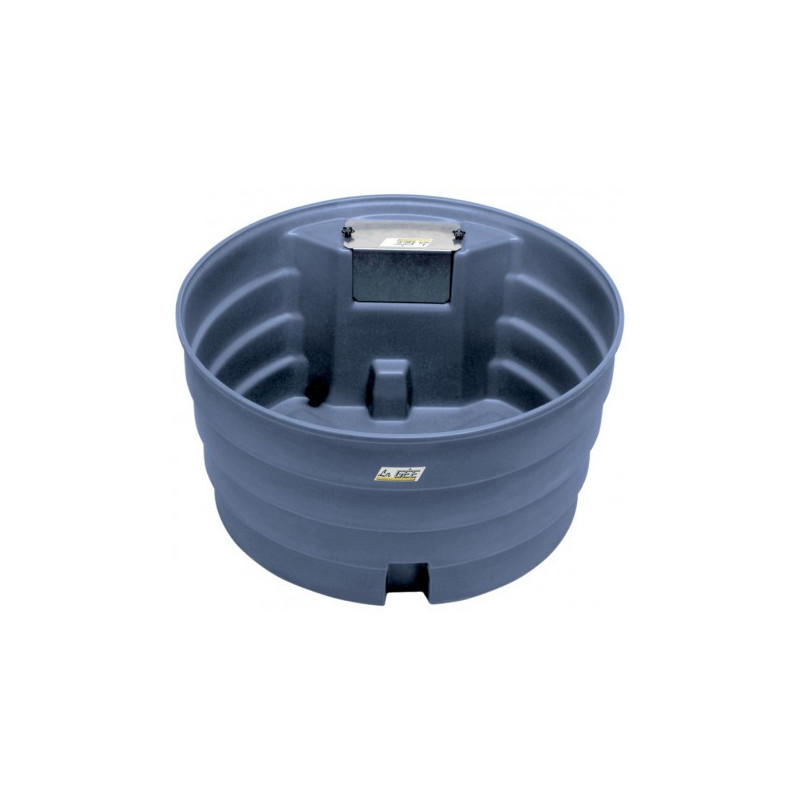 Super bac pâturage rond rebord à cordon  500L/800L/1000L La Gée