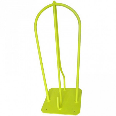 Porte selle équitation métal pistache La Gée
