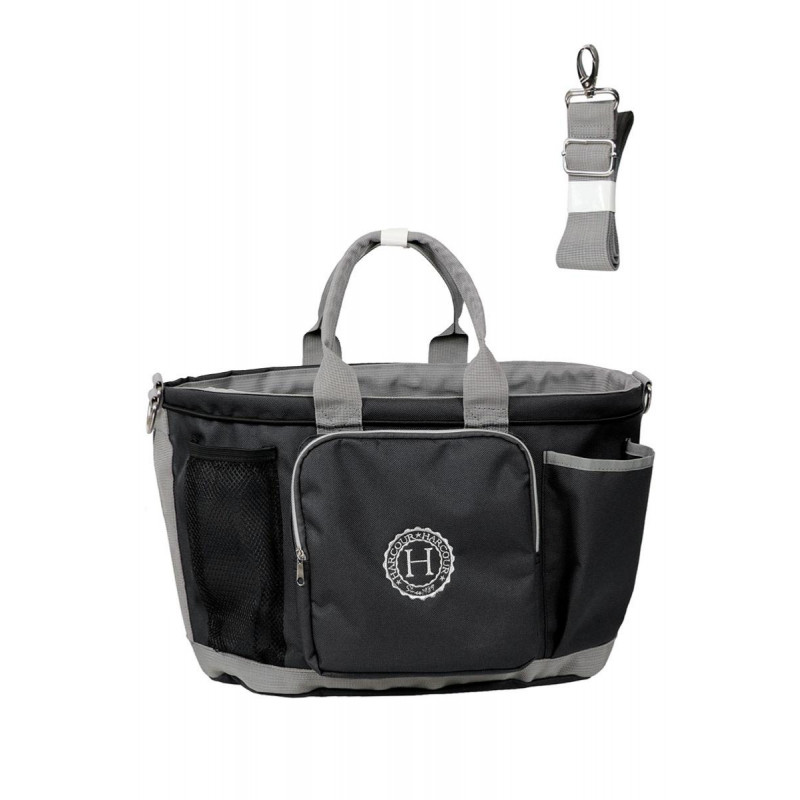 Sac de pansage Harcour Quisma noir - Le Paturon