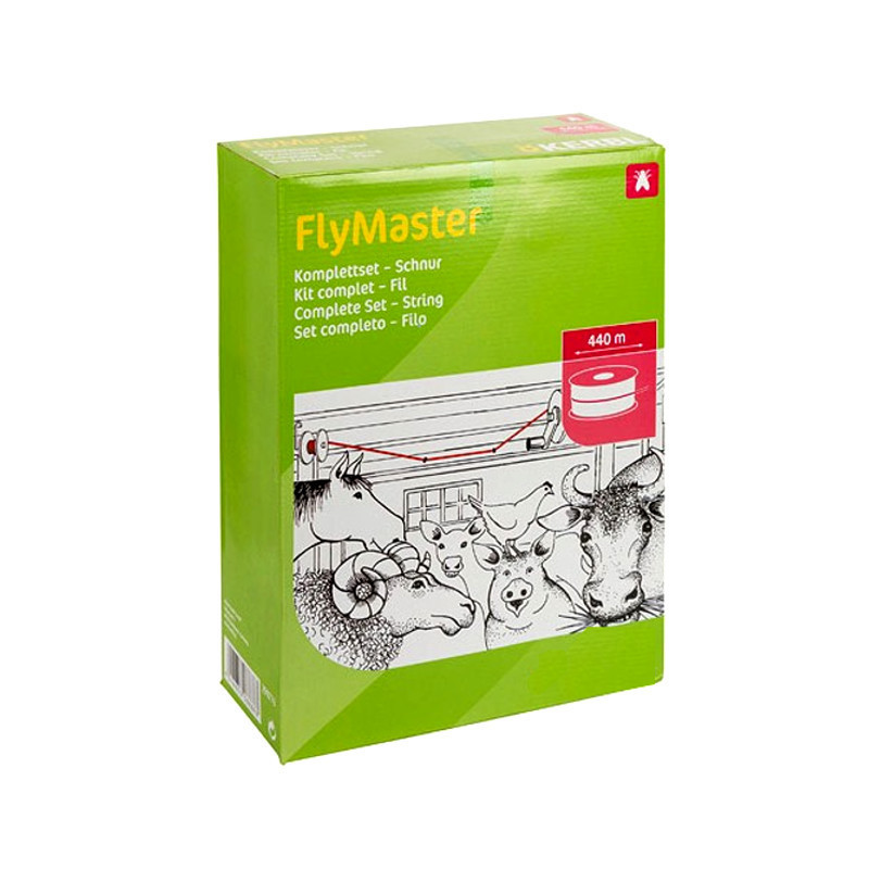 Recharge ruban attrape mouches 400 m FlyMaster, FlyInsect : Anti-Mouche cheval - Le Paturon