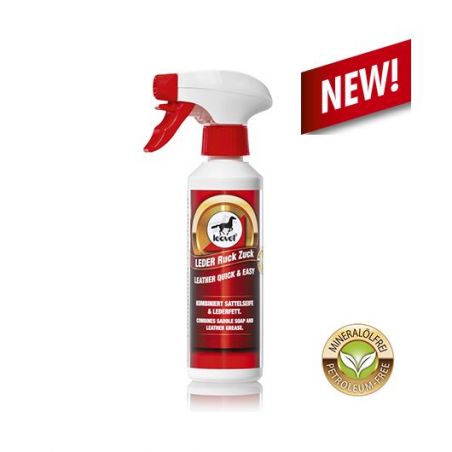 Nettoyant et Nourrissant cuir 2 en 1 spray 250 ml  LEOVET