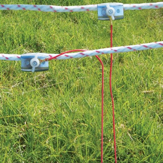 Connecteur inter-ligne pour fil et cordelette Speedrite clôture cheval - Le Paturon