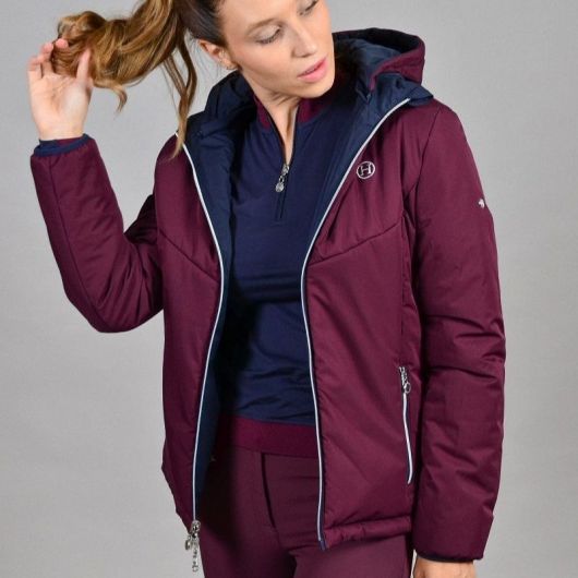 Parka Jamit Harcour réversible hiver femme équitation - Le Paturon