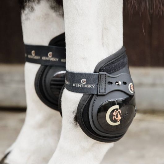 Protège-boulets cheval Kentucky Horsewear Elastic Moonboots 1 crochet - Le Paturon