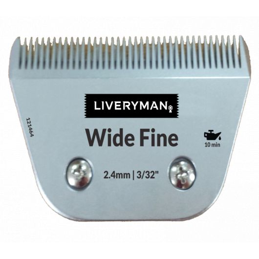 Tête de coupe Liveryman 65mm 2,4mm large et fin peigne tondeuse cheval tonte classique - Le Paturon