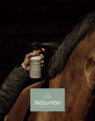 Démêlant lustrant crins cheval Nellumbo - Le Paturon